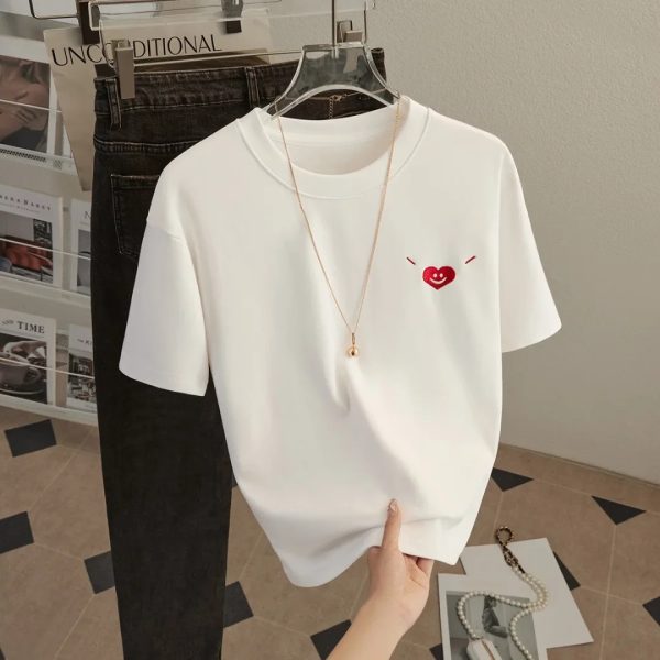Minimalist Solid Color T-Shirt