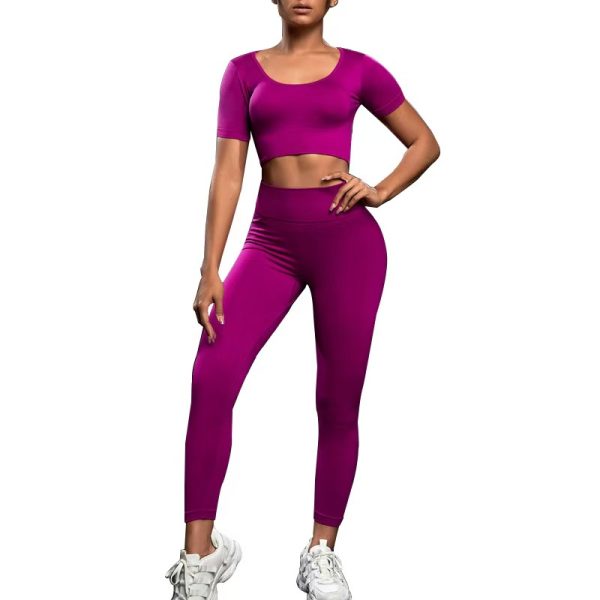 Mesh Panel Workout Leggings