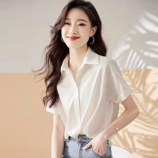 Slimming Elongated Line Shirt